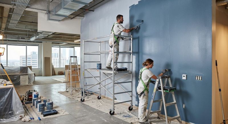 Commercial Ceiling Painting in Arvada, CO
