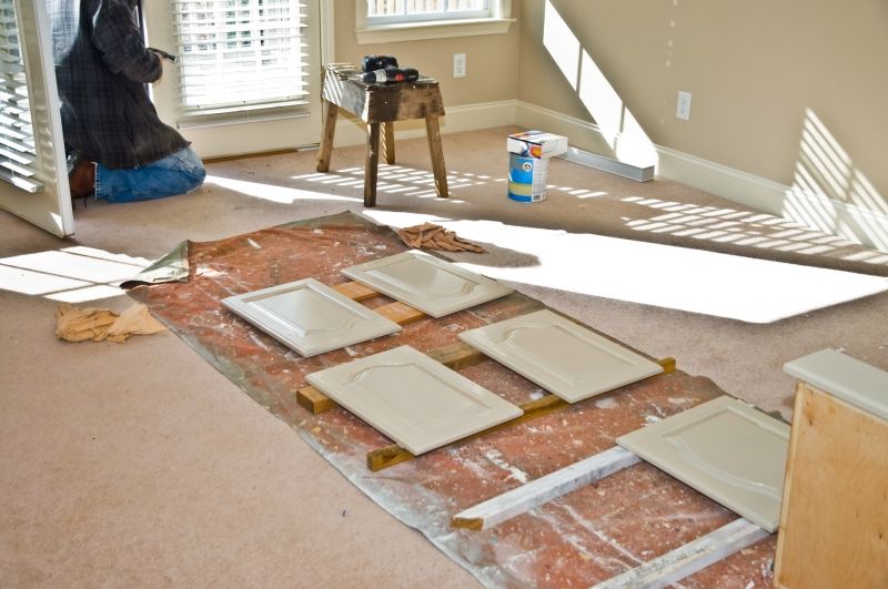 Kitchen Cabinet Repainting